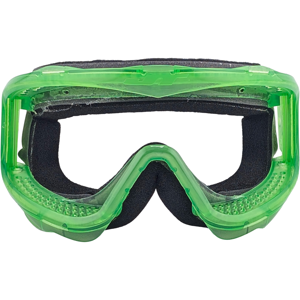 Green Peridot ICE JT Frames - Transparent