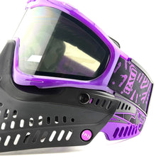 Load image into Gallery viewer, DV8 Black and Purple Proflex w/ Notch V2s - Full Goggle Build
