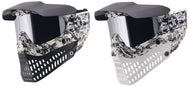 BOTH Limited Edition Digital Snow Camo Proflex Goggles - one with the BLACK and one with the WHITE lowers with optional 2nd lens