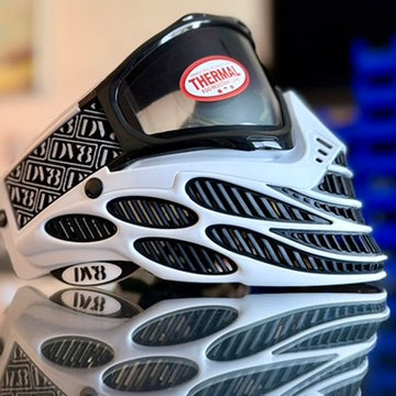 DV8 Reverse White or Black/White Flex 8 - Full Goggle Builds