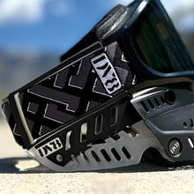 Load image into Gallery viewer, DV8 Custom Proflex: Black and Chrome - Full Goggle Build
