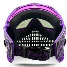 Load image into Gallery viewer, DV8 Black and Purple Proflex w/ Notch V2s - Full Goggle Build
