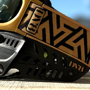 DV8 Black and Tan Proflex - Full Goggle Build
