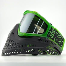 Load image into Gallery viewer, DV8 Lime Green and Black Proflex - Full Goggle Build
