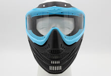Load image into Gallery viewer, Carolina Blue and Black JT Flex 8 Paintball Mask
