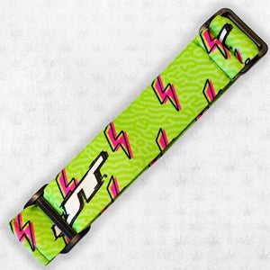 JT Printed Goggle Strap - Verde Electric Lightning Bolt - Tropic Thunder Exclusive
