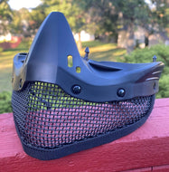 Black Proflex Airsoft Facemask