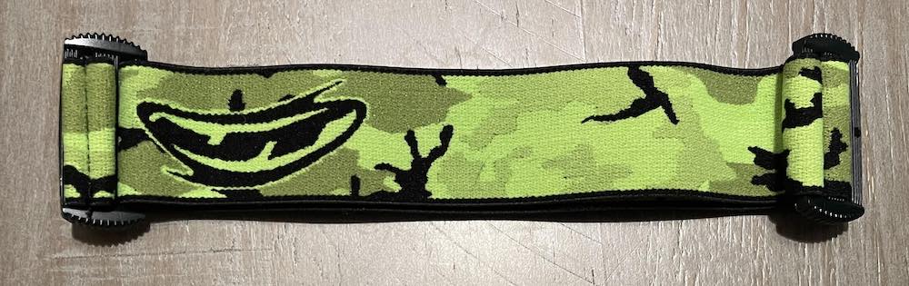 Limited Edition JT Woven Strap - Dyed Green Snow Camo