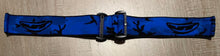 Load image into Gallery viewer, Limited Edition JT Woven Strap - Dyed Royal Blue Snow Camo
