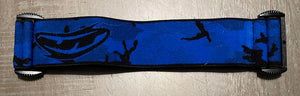 Limited Edition JT Woven Strap - Dyed Royal Blue Snow Camo