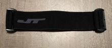 Load image into Gallery viewer, JT Standard Issue Woven Strap Black with Gray JT logo
