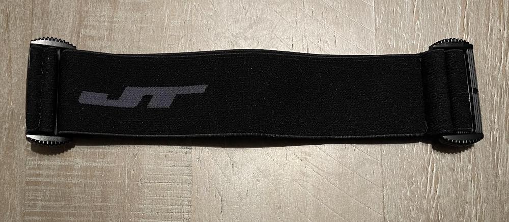 JT Standard Issue Woven Strap Black with Gray JT logo