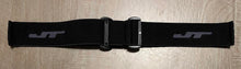 Load image into Gallery viewer, JT Standard Issue Woven Strap Black with Gray JT logo
