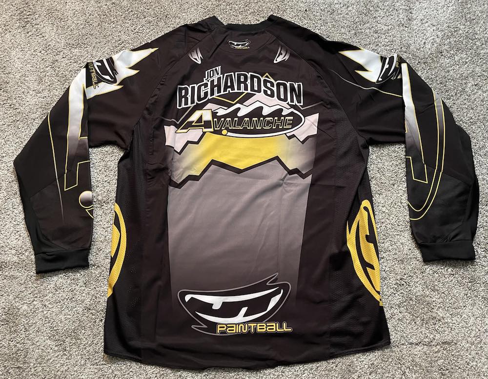 Avalanche Jon Richardson Odyssey Pro Jersey Icon Series IN STOCK Paintball Retro