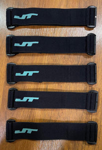 Standard Issue Woven Strap Black with Teal Logo