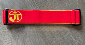 NEW - Red and Yellow WOVEN Special Edition JT Goggle Strap