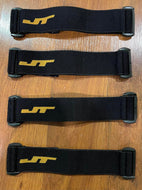 JT Standard Issue Woven Strap Black with Gold JT logo