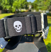 Load image into Gallery viewer, Woven Jolly Roger Skull Gel Strap - Limited Edition
