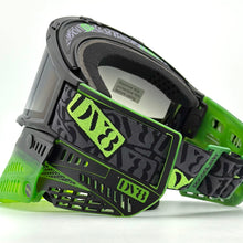 Load image into Gallery viewer, DV8 Black and Lime Green Proflex - Full Goggle Build
