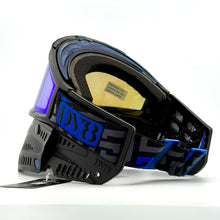 Load image into Gallery viewer, Black and Blue DV8 Proflex - full goggle build
