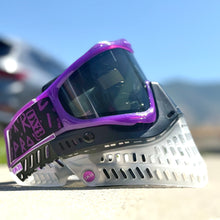 Load image into Gallery viewer, Black and Purple DV8 Proflex - Full Goggle Build
