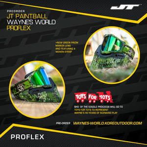 Pioneer Camo ICE JT Proflex Goggles - Wayne's World Limited