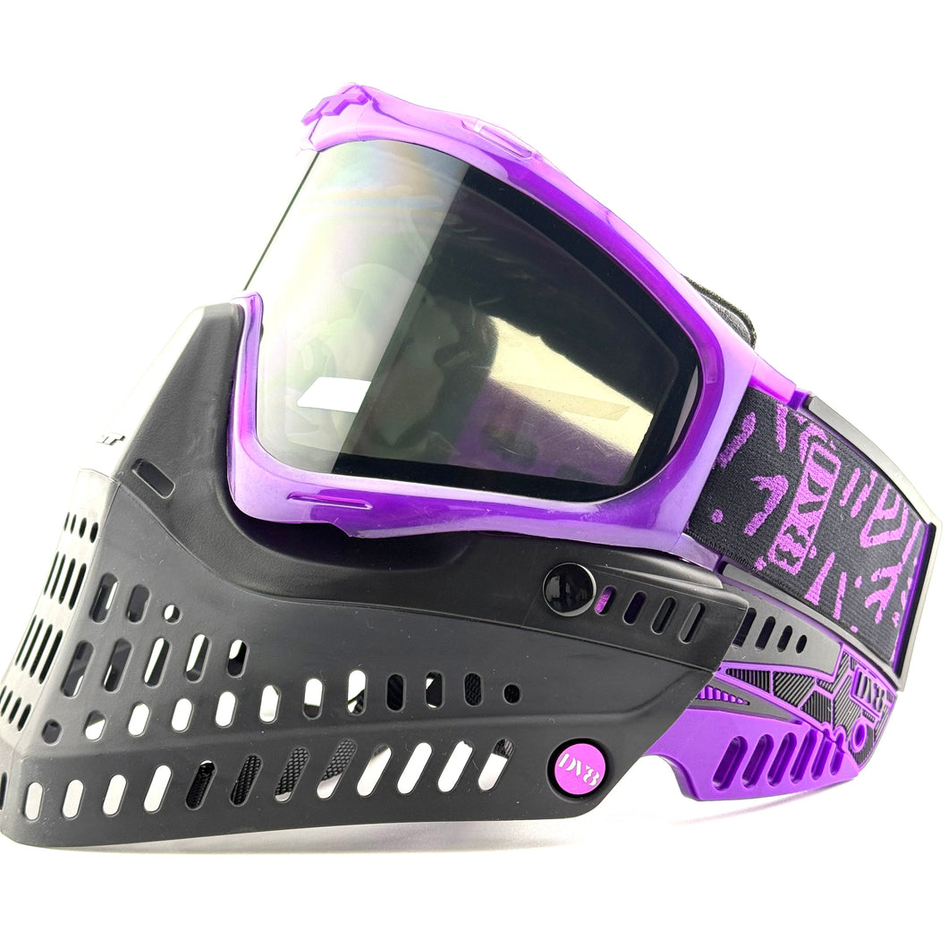 DV8 Black and Purple Proflex w/ Notch V2s - Full Goggle Build