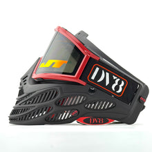 Load image into Gallery viewer, Red and Black F8 (Softer Version) - Full Goggle Build
