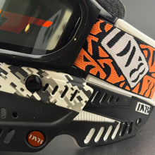 Load image into Gallery viewer, DV8 Black and Orange Proflex - Full Goggle Build
