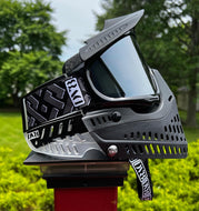 DV8 Black and Chrome - full goggle Proflex build