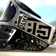Load image into Gallery viewer, Clear and Black DV8 Proflex - Full Goggle Build
