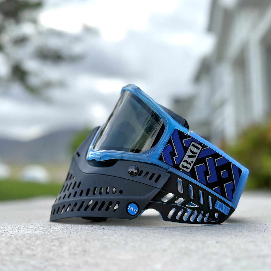 Aquamarine and Black DV8 Proflex - Full Goggle Build