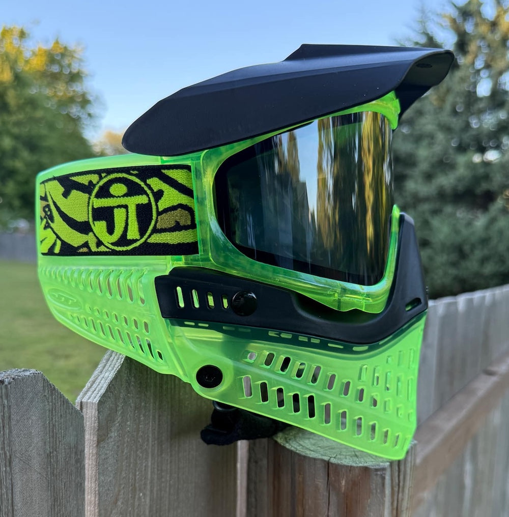 Nuclear Green ICE JT Proflex Dyed Goggles with Chrome Lens