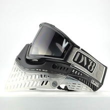 Load image into Gallery viewer, DV8 Black and Clear Proflex w/ Notch V3s and THINS - Full Goggle Build
