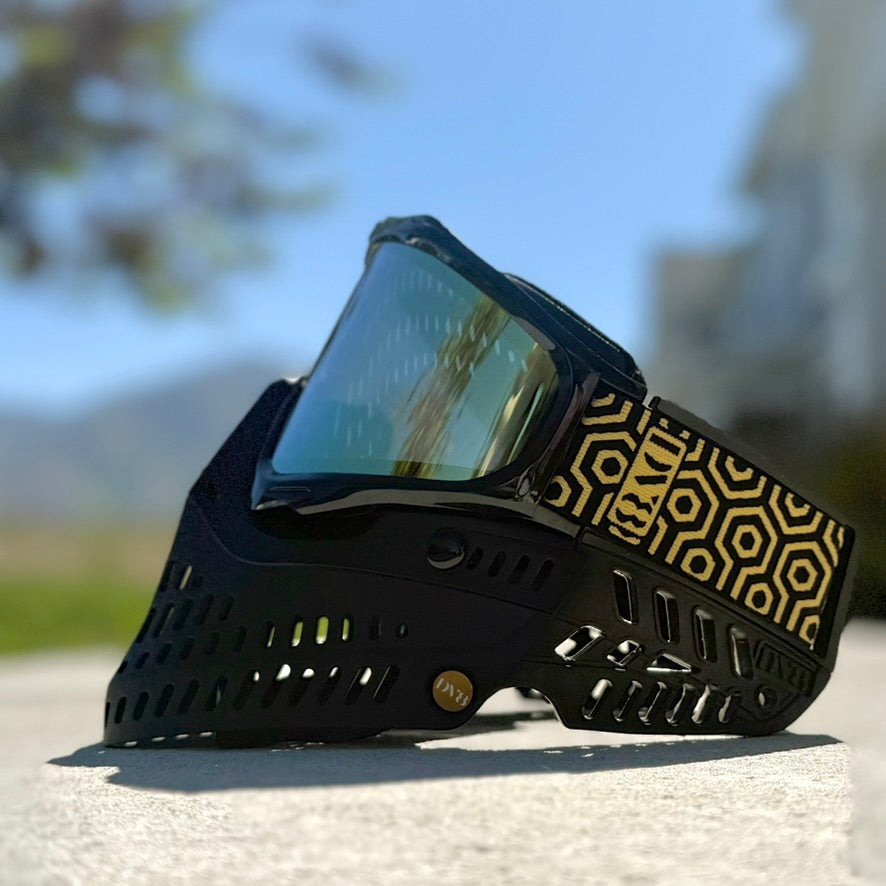 Black and Gold DV8 Proflex - Full Goggle Build