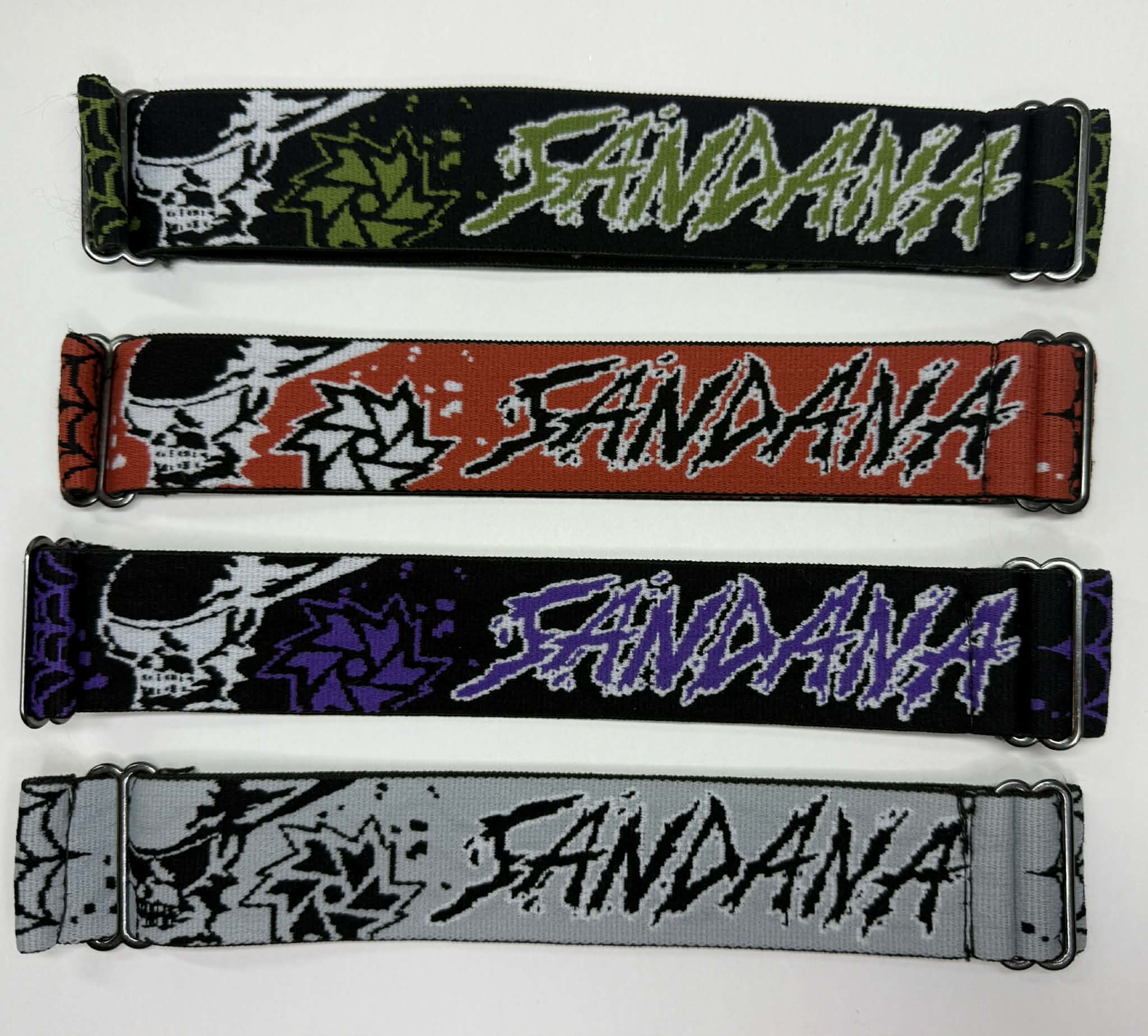 Bandeau Couvre-Tête HK Army - Skull Wrap - Black/Black Impact Proshop