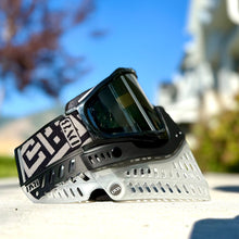 Load image into Gallery viewer, DV8 Custom Proflex: Black and Chrome - Full Goggle Build
