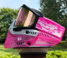 Load image into Gallery viewer, Nuclear Translucent Pink JT Proflex Mask - Full Goggle Build
