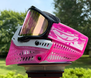 Nuclear Translucent Pink JT Proflex Mask - Full Goggle Build