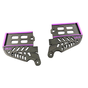 Black and Purple DV8 Proflex - Full Goggle Build
