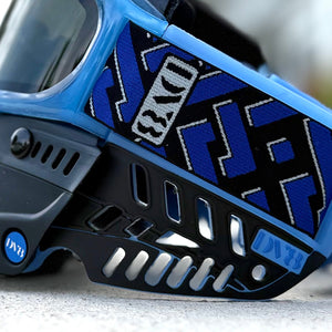 Aquamarine and Black DV8 Proflex - Full Goggle Build