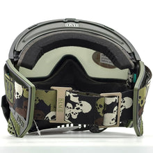 Load image into Gallery viewer, DV8 Black and Olive Proflex w/ Notch V3s and THINS - Full Goggle Build
