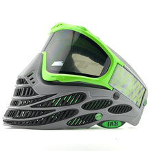 Load image into Gallery viewer, DV8 Custom Battleship Gray and Lime Green Flex 8 - Full Goggle Build

