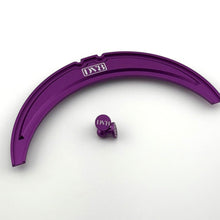 Load image into Gallery viewer, DV8 Black and Purple Proflex w/ Notch V2s - Full Goggle Build
