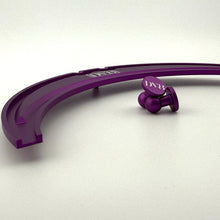 Load image into Gallery viewer, DV8 Black and Purple Proflex w/ Notch V2s - Full Goggle Build
