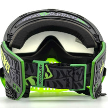 Load image into Gallery viewer, DV8 Black and Lime Green Proflex - Full Goggle Build

