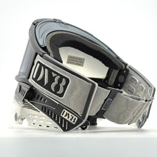 Load image into Gallery viewer, DV8 Black and Clear Proflex w/ Notch V3s and THINS - Full Goggle Build
