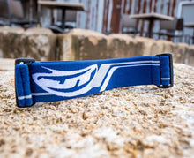Load image into Gallery viewer, Navy JT Techno Woven Limited Edition Goggle Strap
