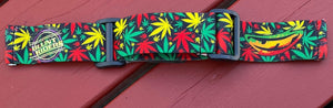 JT Goggle Strap Preorder - Blunt Riders Rasta Weed - sold out