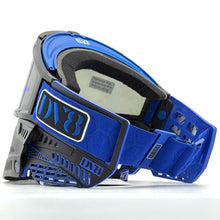 Load image into Gallery viewer, DV8 Black and Blue Proflex w/ Notch V3s and THINS - Full Goggle Build
